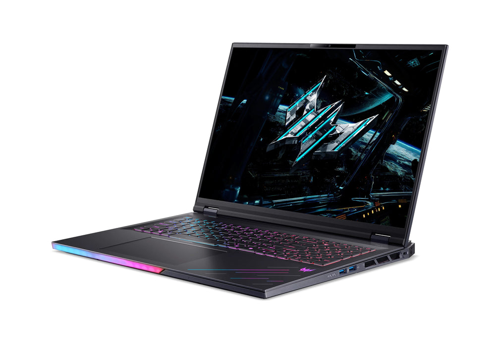 Acer Predator Ph18-73-92q3 Intel Core Ultra 9 275hx Portátil 45,7 Cm (18") Wqxga 32 Gb Ddr5-Sdram 2 Tb Ssd Nvidia Geforce Rtx 5080 Wi-Fi 7 (802.11be) Freedos Negro