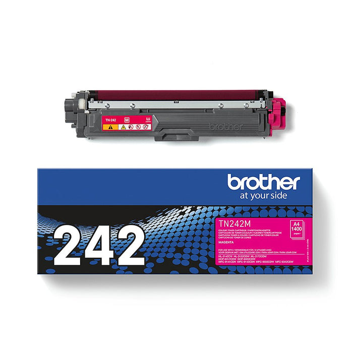 EAN 4977766745611 - Brother TN-242M cartucho de tóner 1 pieza(s) Original Magenta imagen 3