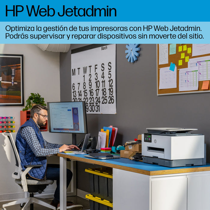 EAN 0197029469359 - HP OfficeJet Pro 9130b AiO Printer Inyección de tinta térmica A4 4800 x 1200 DPI 25 ppm Wifi imagen 8