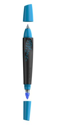 Schneider Breeze Bolígrafo Roller Negro 0.6 Mm Schreibfarbe: Azul