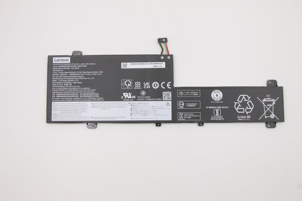 EAN 5704174962670 - Lenovo 5B10X49077 refacción para laptop Batería imagen 1