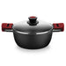 EAN 8411796105626 - BRA Premiere A410332 cacerola Alrededor Negro, Rojo imagen 1
