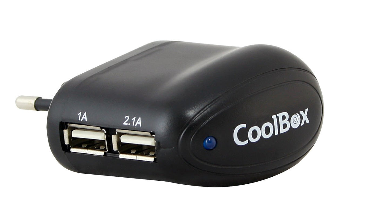 EAN 8437012429710 - CoolBox UX-2 Universal Negro Corriente alterna Interior imagen 1