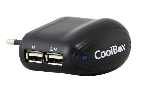 EAN 8437012429710 - CoolBox UX-2 Universal Negro Corriente alterna Interior imagen 1