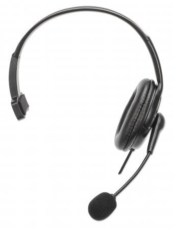 EAN 0766623180849 - Manhattan 180849 auricular y casco Auriculares Alámbrico Diadema Oficina/Centro de llamadas USB tipo A Ne imagen 3
