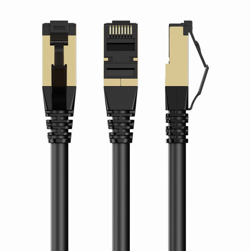 EAN 8716309120692 - Gembird PP8-LSZHCU-BK-15M cable de red Negro Cat8 S/FTP (S-STP) imagen 1