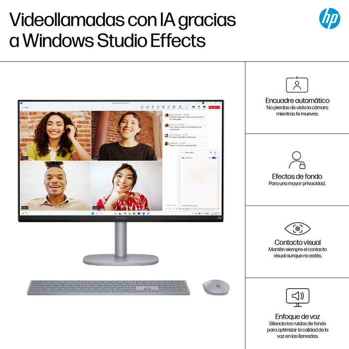 EAN 199896764988 - HP OmniStudio X All-in-One Desktop Next Gen AI 32-c1009ns PC Copilot+ PC Intel Core Ultra 7 258V 80 cm (31 imagen 8