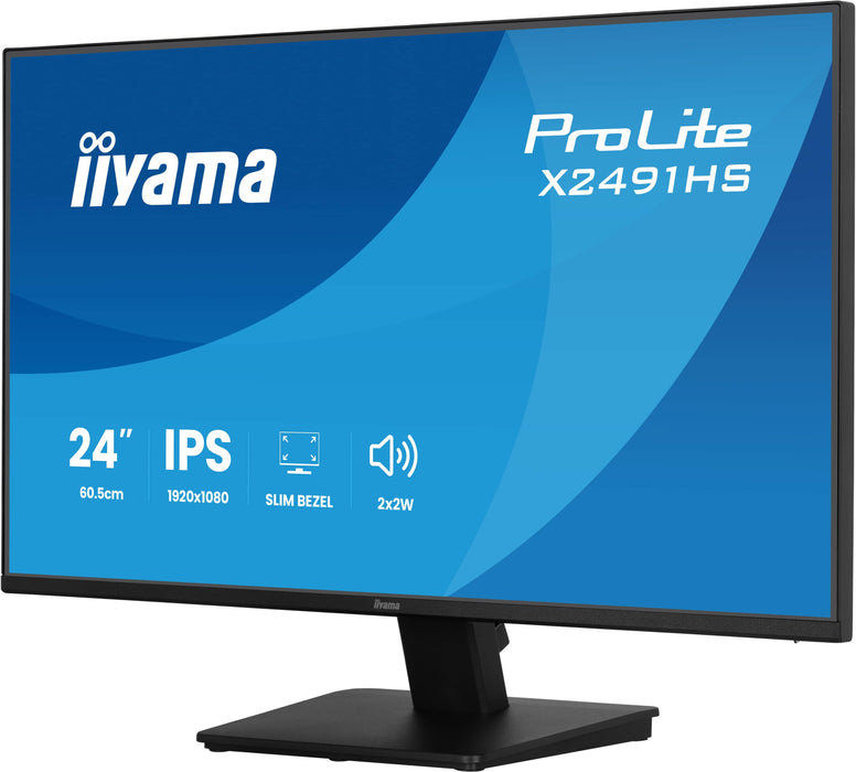 EAN 4948570127399 - iiyama ProLite X2491HS-B1 pantalla para PC 60,5 cm (23.8") 1920 x 1080 Pixeles Full HD LCD Negro imagen 5