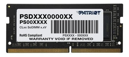 EAN 0814914027233 - Patriot Memory Signature Line PSD432G32002S módulo de memoria 32 GB 1 x 32 GB DDR4 260-pin SO-DIMM imagen 1