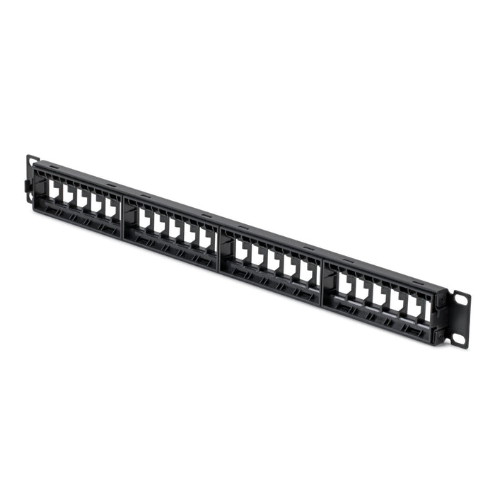 Startech.Com Startech - Patch Panel - Apto Para Montaje En Pared, Rack Montable - Cat 5e/6 - Utp - Negro - 1u - 48.3 Cm (19")