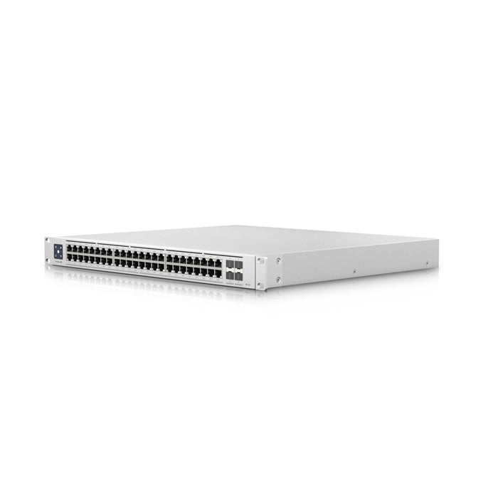 Ubiquiti Networks Unifi Usw-Enterprise-48-Poe Network Switch Managed L3 2.5g Ethernet [Uk[100/1000/2500] White [Uk Psu]