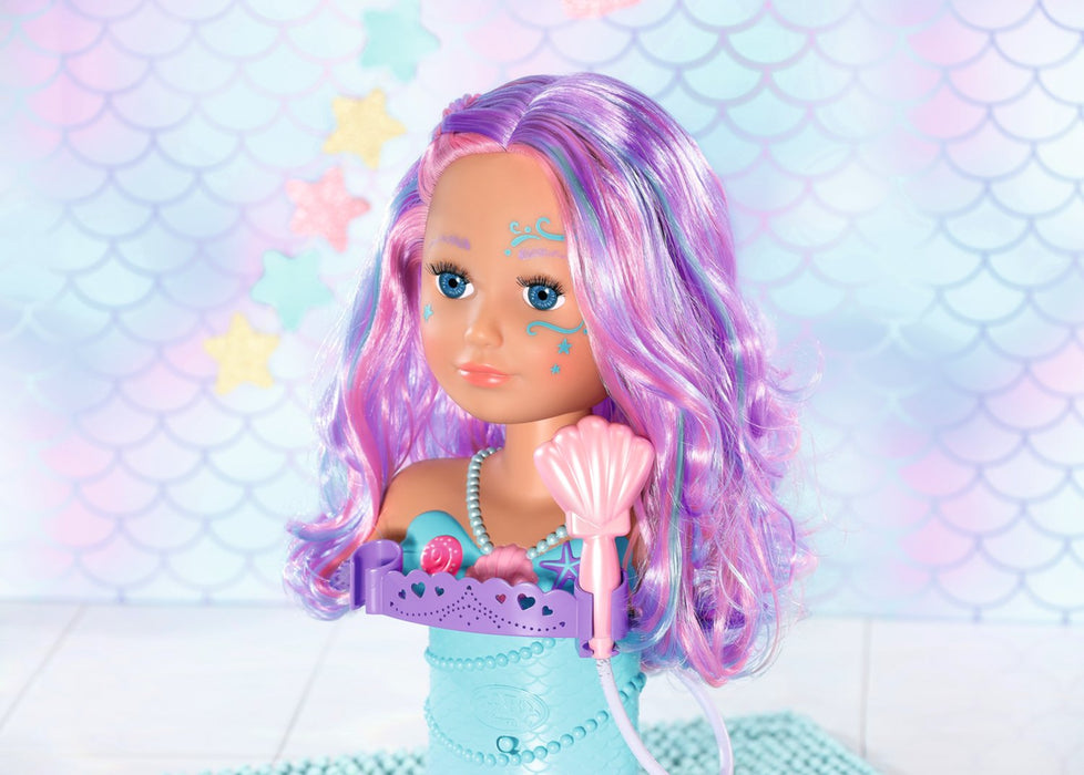EAN 4001167830550 - BABY born Sister Styling Mermaid Head Muñeca de baño Multicolor imagen 5