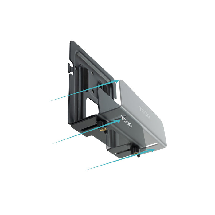 EAN 8433281012318 - TooQ TQMPM4776 soporte de CPU Soporte de CPU para instalación en pared Negro imagen 3