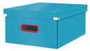 EAN 4002432128648 - Leitz Click & Store Caja de almacenaje Rectangular Caja de cartón Azul imagen 1