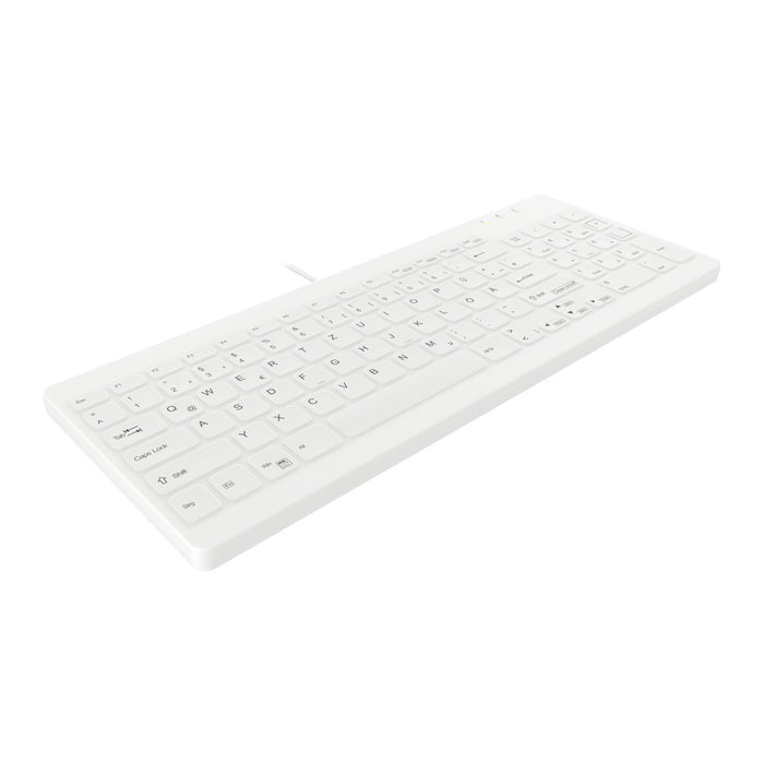 EAN 7061112490373 - Contour Design Active Key AK-C7012 teclado Industrial USB Alemán Blanco imagen 2