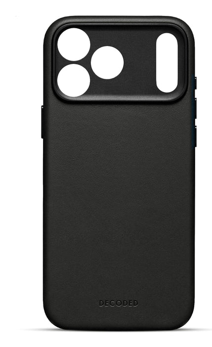 Decoded Leather Backcover Iphone 17 Pro Black