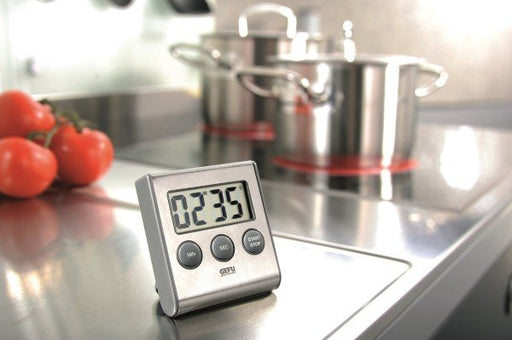 EAN 4006664123303 - GEFU CONTARE Temporizador digital para cocina Negro, Acero inoxidable imagen 2