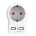 EAN 7640166324379 - Skross 1.500282 adaptador de enchufe eléctrico Tipo C (Europlug) Tipo C (Euroconcexión) + Tipo F Blanco imagen 1