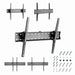 EAN 8716309126052 - Gembird WM-70T-02 soporte para TV 177,8 cm (70") Negro imagen 3