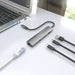 EAN 8435739904022 - AISENS ASUC-4P040-GR base para portátil y replicador de puertos Alámbrico USB 3.2 Gen 1 (3.1 Gen 1) Type- imagen 6
