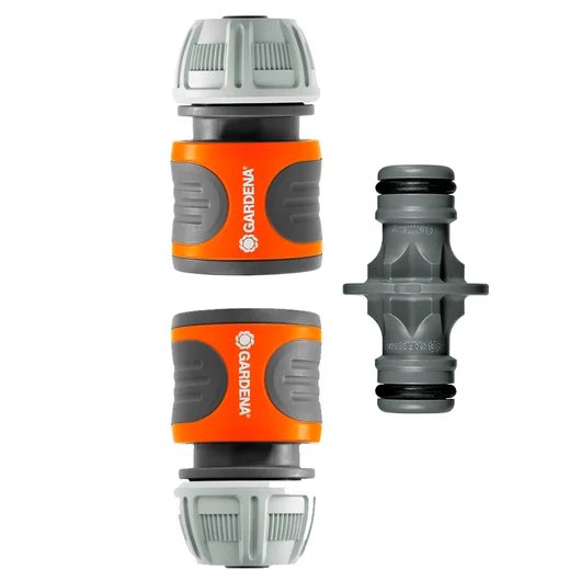 EAN 4078500010382 - Gardena 18283-20 accesorio para manguera Acoplamiento de manguera Gris, Naranja, Plata 1 pieza(s) imagen 2