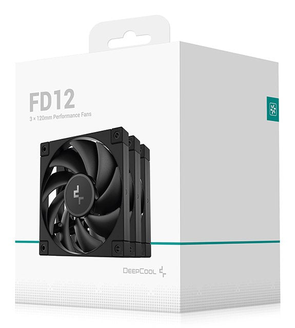 EAN 6933412710929 - DeepCool FD12-3 IN 1 Carcasa del ordenador Ventilador 12 cm Negro 3 pieza(s) imagen 7