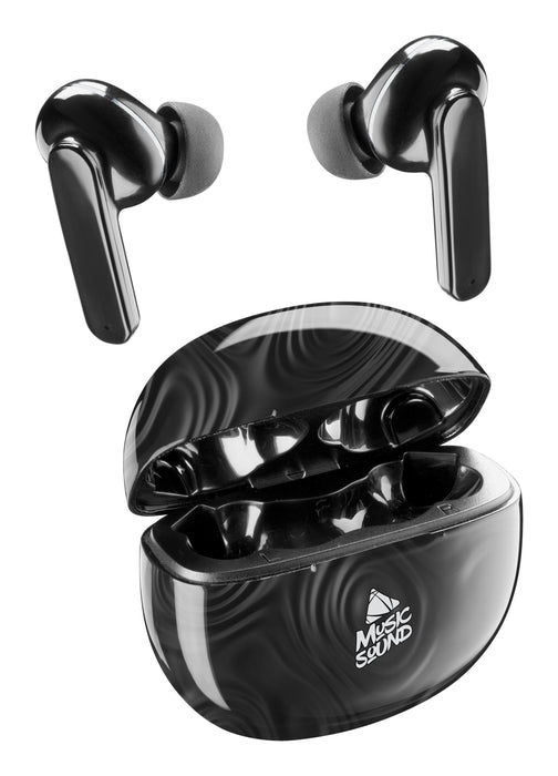 EAN 8018080435119 - Music Sound 8018080435119 True Wireless Stereo (TWS) Dentro de oído Llamadas/Música Negro imagen 3