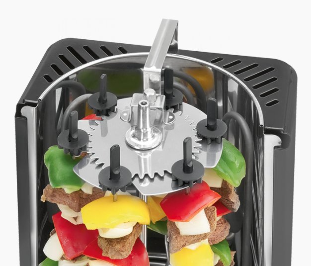 EAN 4006160638318 - Clatronic DVG 3686 Parrilla Eléctrico Negro 1400 W imagen 2