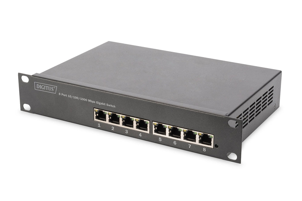 EAN 4016032464365 - Digitus DN-95331 switch L2+ Gigabit Ethernet (10/100/1000) Energía sobre Ethernet (PoE) Negro imagen 1
