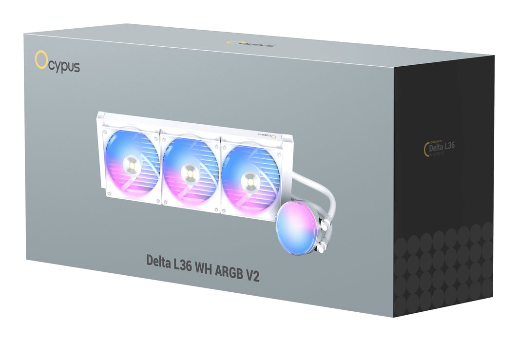 Ocypus Delta L36 Argb V2 (Blanco) Delta-L36-Wh3aawnn02x-Gl