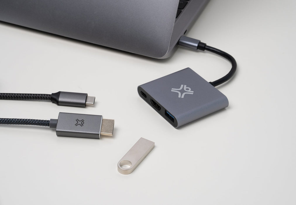 Xwh-Hub3-13 Xtrememac Hub Usb-C 3-Port