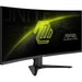 EAN 4711377264631 - MSI MAG 346CQ pantalla para PC 86,4 cm (34") 3440 x 1440 Pixeles UltraWide Dual Quad HD LCD Negro imagen 7