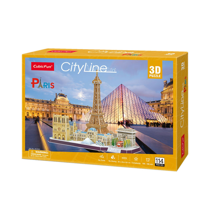 EAN 6944588202545 - CubicFun MC254h Puzle 3D 114 pieza(s) Edificios imagen 3