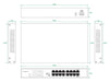 EAN 5715063808252 - Lanview LVN-1U-16PORT-1G no categorizado imagen 2