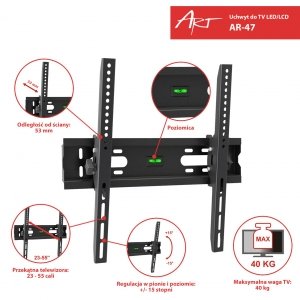 EAN 5902115403316 - ART RAMT AR-47 soporte para TV imagen 4