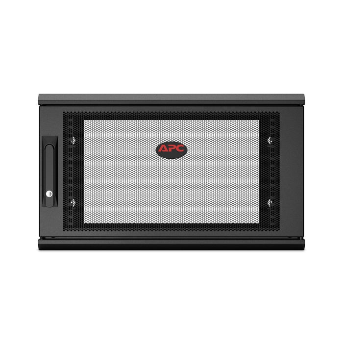 EAN 0731304402701 - APC NetShelter WX 6U Single Hinged Wall-mount Enclosure 600mm Deep Bastidor de pared Negro imagen 3