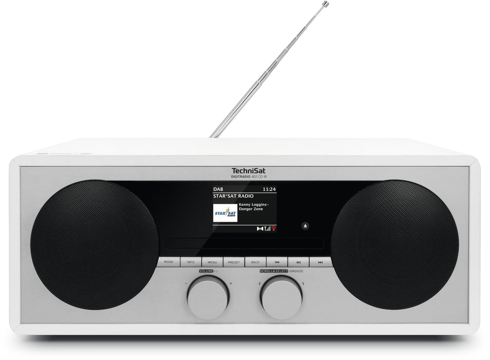 Technisat Digitradio 451 Cd Ir White