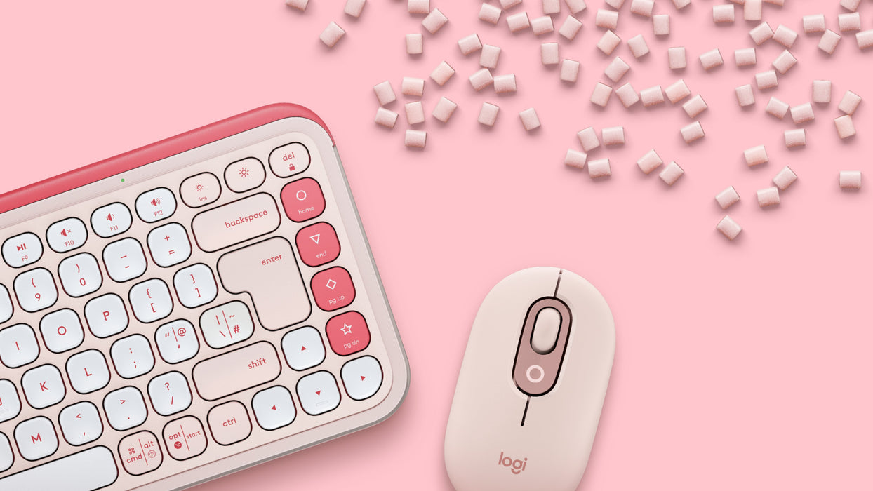 EAN 5099206127876 - Logitech 920-013142 teclado Ratón incluido Universal Bluetooth QWERTY Internacional de EE.UU. Rosa imagen 6