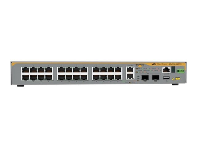 EAN 0767035221908 - Allied Telesis AT-X330-28GTX-50 switch Gestionado L3 Gigabit Ethernet (10/100/1000) Gris imagen 1