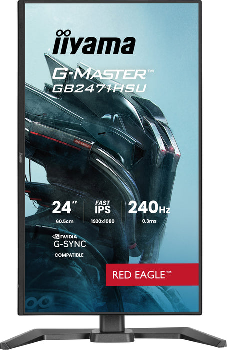 EAN 4948570126354 - iiyama G-MASTER GB2471HSU-B1 pantalla para PC 60,5 cm (23.8") 1920 x 1080 Pixeles Full HD Negro imagen 2