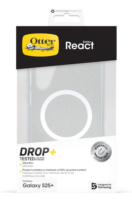 Otterbox React Magnet Qi2 Fr Samsung S25+. Stardust