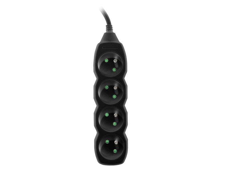 EAN 5907512853306 - Tracer TRALIS44615 base múltiple 3 m 4 salidas AC Interior Negro imagen 2