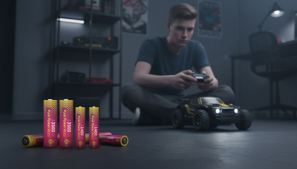 Ansmann Cargador Purepower Set Aaa Inkl. 4x Aaa 1500mah Akku