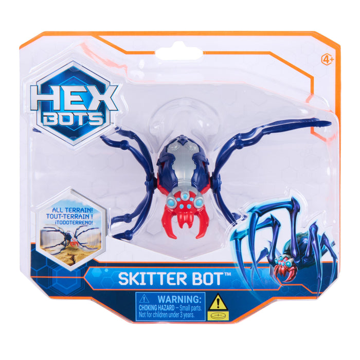 Spinmaster Hex Bots - Skitter Bot Spinne (Artículo Surtido, Un Figur) 6072914