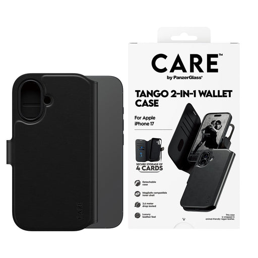 EAN 5715685026751 - PanzerGlass CARE™ by ® Tango 2-in-1 Wallet Case w. MagSafe iPhone 17 funda para teléfono móvil Negro imagen 2