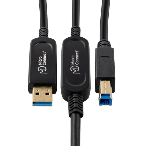 EAN 5704174890041 - Microconnect MC-USB3.0AB30OP cable USB USB 3.2 Gen 2 (3.1 Gen 2) 30 m USB A USB B Negro imagen 2