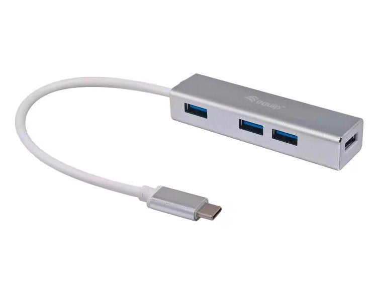 EAN 4015867225646 - Equip 128958 hub de interfaz USB 3.2 Gen 1 (3.1 Gen 1) Type-C 5000 Mbit/s Plata imagen 1