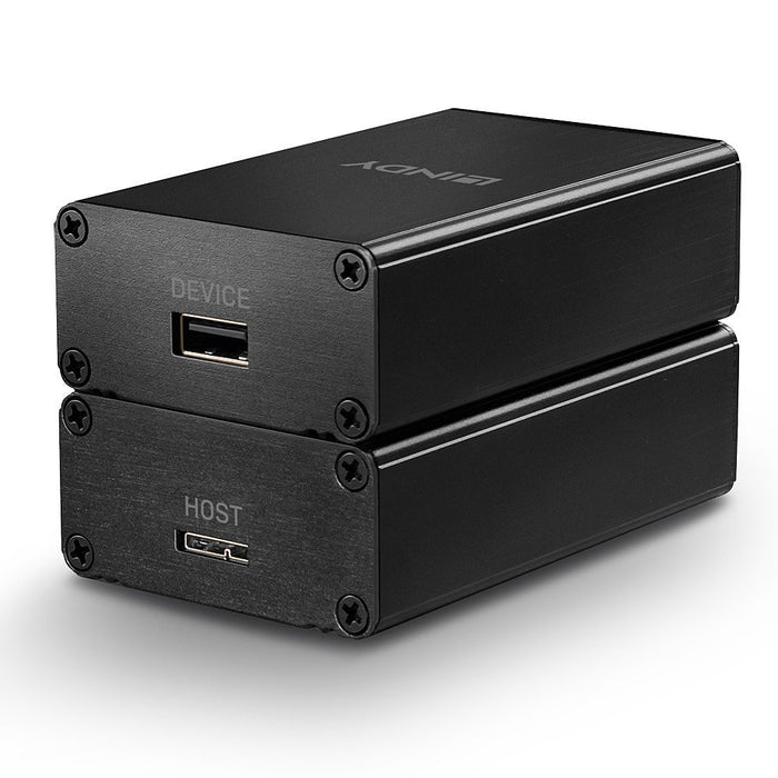 EAN 4002888427081 - Lindy 42708 ampliador de red Transmisor y receptor de red Negro imagen 5