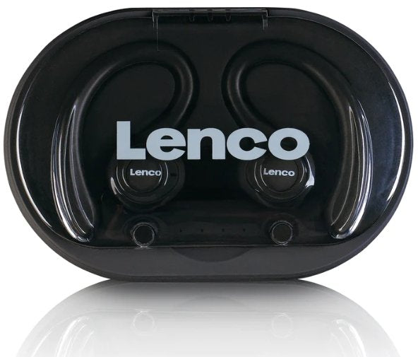 EAN 8711902043843 - Lenco EPB-460BK auricular y casco Auriculares True Wireless Stereo (TWS) gancho de oreja Deportes MicroUS imagen 8