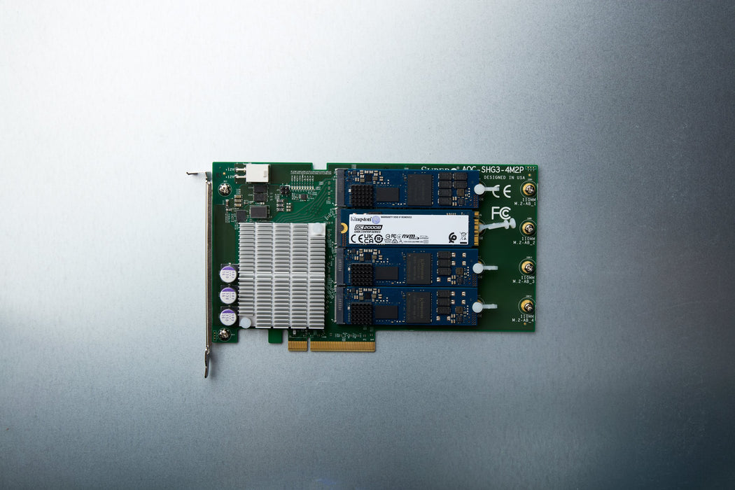 EAN 0740617345186 - Kingston Technology DC2000B 960 GB PCI Express 4.0 NVMe 3D TLC imagen 9